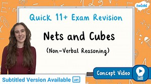 Nets and Cubes (Non-Verbal Reasoning) | 11  Exams Concept Video