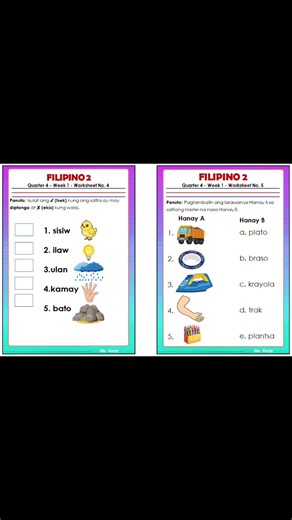 38K views · 193 reactions | Grade 2 - Quarter 4 Week 1 Worksheets #OwnedBy #teachervhivz #bymskerie #OriginalCreation Strictly No Reselling Allowed 殺 | Teacher Vhivz Digital Files | Facebook