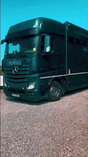 Three trucks, one mission. 🚛🚛🚛 Safe horse transport across Europe.#horselife #horsetransport #horses