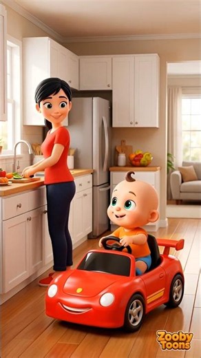 Stuart's First Toy Car Ride! 🚗✨ | Baby Stuart's Toy Car Fun | Nursery Rhymes and Kids Songs