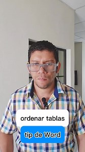 6.5K views · 119 reactions | Ordenar tablas en Word #tips #excel #app #tutorial #exceltips #windows #word #smartphone #apps #ordenador #tecnologia | raymon_acuna | Facebook