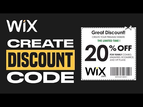 How To Add A Discount Code In Wix | Easy Tutorial (2025)