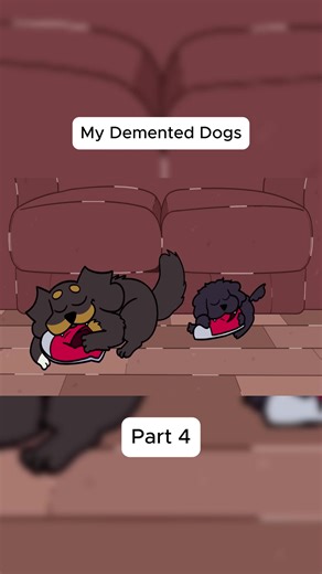 My Demented Dogs #animation #anime #fory #viral #fyp | Animation