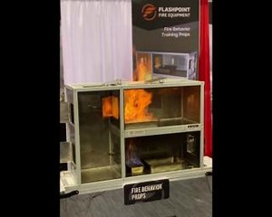 A little impromptu learning at a trade show with Flashpoint Equipment Vertical Fire Dynamics Training Prop. Follow Us FACEBOOK @flashpointequipment INSTAGRAM @flashpointequipment TWITTER @FPequipment WEBSITE www.flashpointequipment.com #flashpointequipment #firedepartment #firedept #bomberos #firestation #firefighter #firefighting #pompier #paramedic #fireservice #emergencyservices #flowpath #firebehavior #FireEducation | Flashpoint Equipment