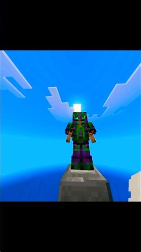 The Neon Green Force Armor Trim in Minecraft! 💚#minecraft