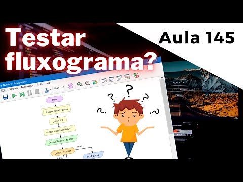 Como baixar, instalar e testar a ferramenta Flowgorithm para testar seus fluxogramas? aula 145