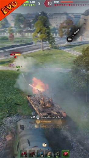 Ares 90 C Tracks and Destroys Manticore World of Tanks #wot #shorts