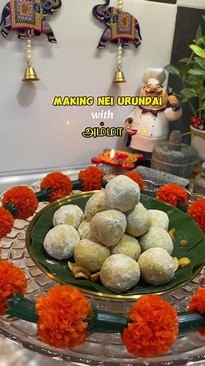 Celebrate Deepavali with Homemade Nei Urundai Recipe