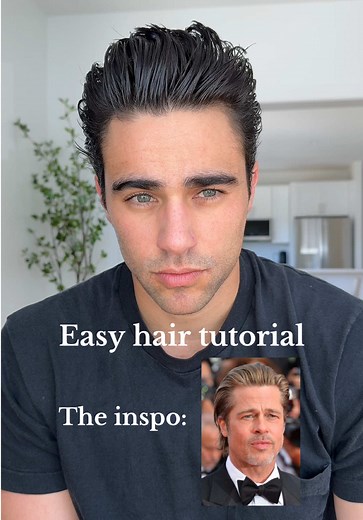 Brad Pitt Mullet Tutorial: Hairstyles with Glacial Cream