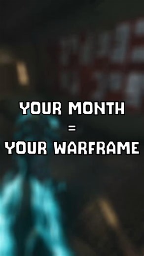 Your Birth Month = Your Warframe Part 9 #warframe #gaming #shorts #warframelore