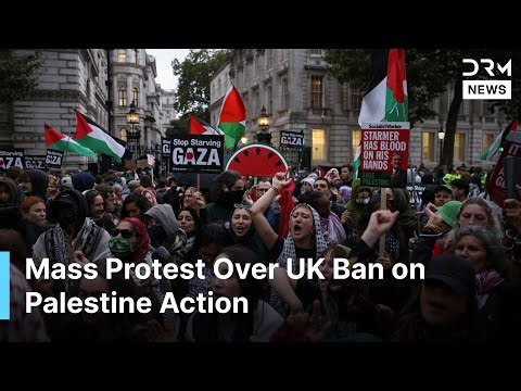 Massive Arrests in London as Thousands Protest UK Crackdown on Palestine Action | AC1G