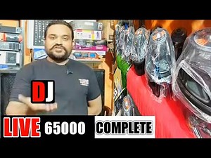 सरस्वती माता पूजा वाला Sound!Two top Two singal bass 65000 वाला Dj setup ! full Dj