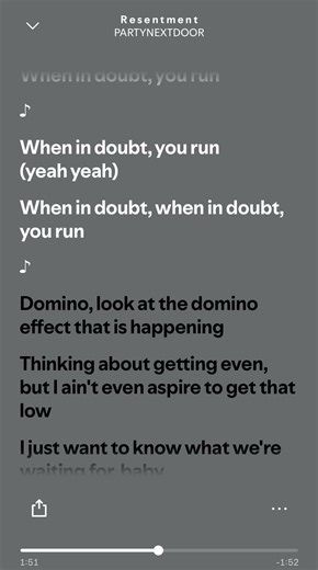 Resentment - PARTYNEXTDOOR #viral #lyrics #fyp #songs #foryourpage