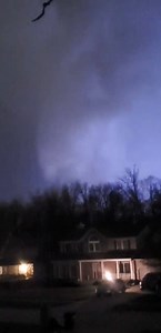 The National Weather Service is looking into reports of a possible tornado in Brunswick. A FOX 8 viewer said he took this video as wicked weather was ripping through the area. (courtesy: Jared Svoboda) | Fox 8 News