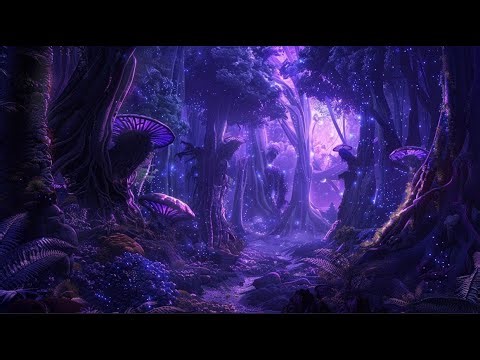 Archive 006 - Alien Forest Ambience | Purple Bioluminescent Atmosphere
