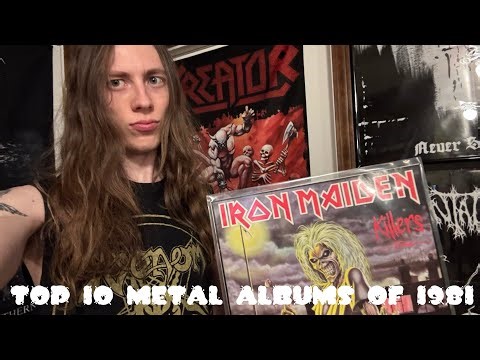 1981 My TOP 10 Metal Albums Heavy Metal Classics (Judas Priest, Iron Maiden, Venom, Ozzy Osbourne)