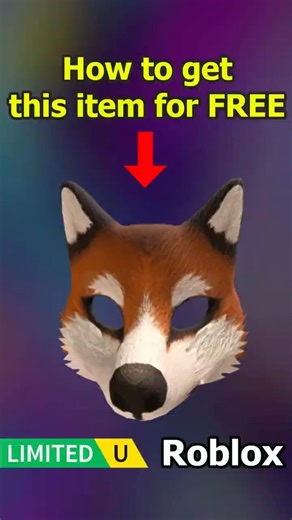 FREE UGC LIMITED - HOW TO GET UGC Crookhaven Fox Mask in Wonder Chase #roblox #freeugc #ugc