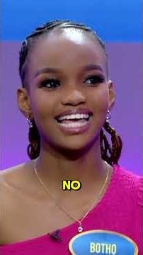 All That Hair and Pretty Teeth! #familyfeud #steveharvey #shorts