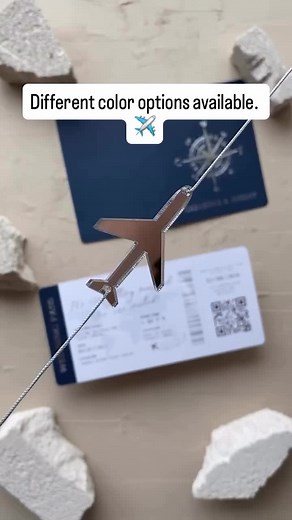 This passport-style wedding invitation is perfect for destination “I do’s” with a ticket to love included. #passportinvitation #travelthemeinvite #destinationweddinginvite #weddingabroad #2026bride