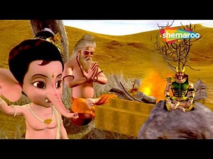 देखिये बाल गणेश और कावेरी नदी की कहानी | Bal Ganesh & Kaveri Nadi Story