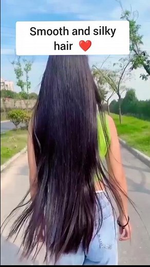 💯 Silky Smooth Shiny Hair Naturally | Best Home Remedy for Frizzy & Dry Hair #haircare #silkyhair