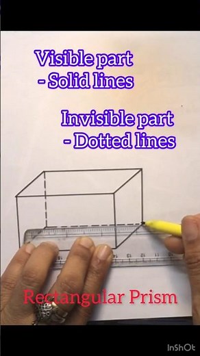 How to Draw a Rectangular Prism | Easy 3D Shapes Drawing