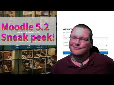 Moodle5.2: Sneak peek (with special announcement at the end)
