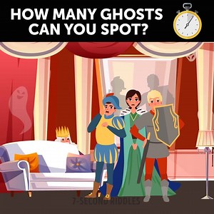 26K views · 120 reactions | Can you spot the ghost? | 7-Second Riddles | Facebook