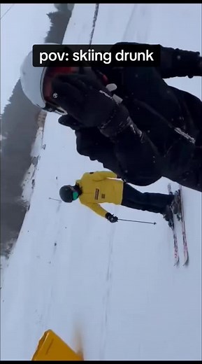 Drunk Skiing: A Dangerous Adventure on the Slopes