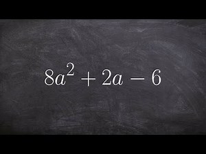 Factoring a quadratic using the berry method