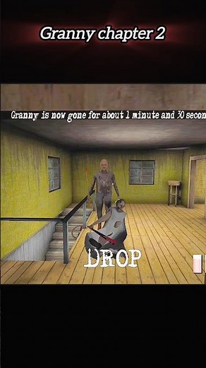 I killed granny and grandpa in granny chapter 2 game, part 6 #granny #shortvideo #horror