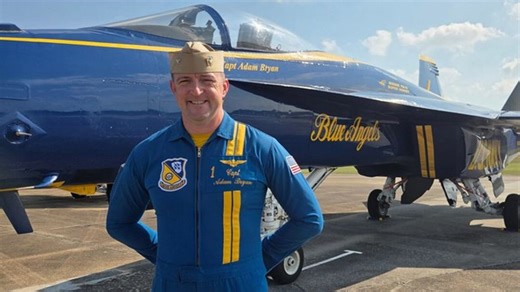 Blue Angels land at NAS Meridian ahead of Wings Over Meridian | Haystack News