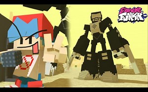 [FNF]Minus Tankman，但这是MC动画