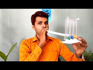 Lung Exercise || Pulmonary Rehabilitation with Triflow Exercise