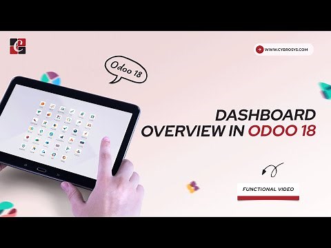 Dashboard Overview in Odoo 18 | How to Manage Odoo 18 Dashboard | Odoo 18 Dashboard Tutorials
