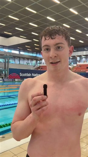 “We talk about friends, teammates, but we really are a family” 🫶 A defiant Archie Goodburn spoke to us after becoming Scottish Champion in the 50m Breaststroke, just days after announcing his brain tumour diagnosis 🏴󠁧󠁢󠁳󠁣󠁴󠁿 We’re all behind you Archie 💙 | Scottish Swimming