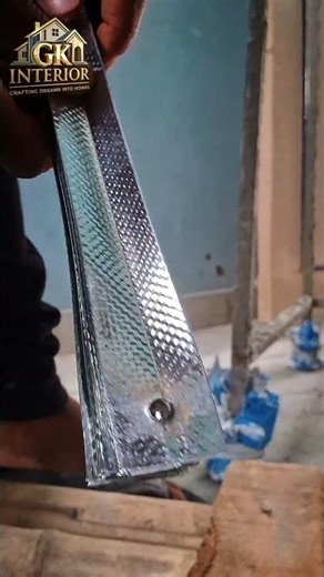 Gypsum false ceiling framing installation process #proffesional #work #trending #homedecor #viral