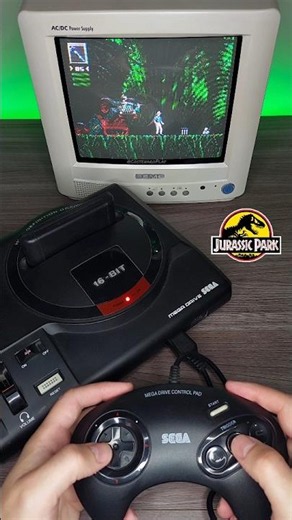 Jurassic Park (Sam Neill) 🦖🦕 #megadrive #segagenesis #jurassicpark #samneill #retrogaming
