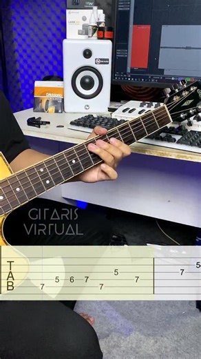 Black dog | guitar tab #guitartutorial #guitarlessons #guitartabs | Shifa Sihatul Iman