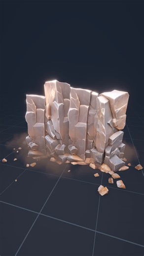 Game VFX on Unity and UE | Unity Rock barricade effect tutorial New users who sign up via this link will automatically receive 100 credits (it’s 6 FREE models):... | Instagram