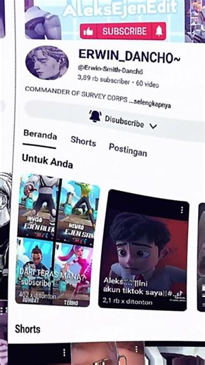 collab bertiga @porco_galliard28 @Levi_Ackerman_LA @Erwin-Smith-Danchö #anime #aot