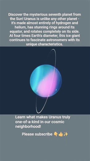 Why Uranus is the Strangest Planet in Our Solar System 🪐