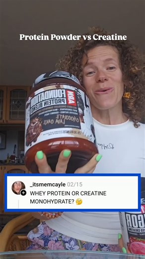 Protein Powder vs Creatine: what supplement should you be taking? Lets break it down... My full stack is from @armsracenutrition I've been using Arms Race for 3 years now and I love everything about them Including the fact the creatine doesn't taste like feet 🤣 Flavors: Creatine (what they call Vigor): Sour Blue Raspberry, Punch, Rainbow Sherbert, Pink Lemonade Protein powder: strawberry shortcake, vanilla ice cream, chocolate Lava cake *heaven*, mint chocolate chip ice cream (tastes like the r