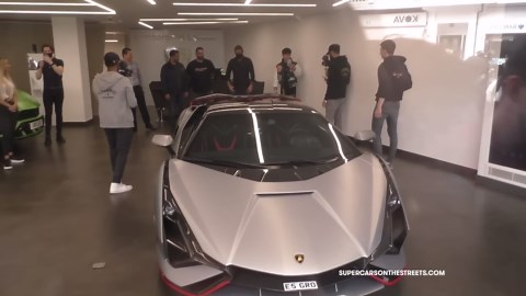 Lamborghini Sian Worth $4 Million Delivered in London Streets