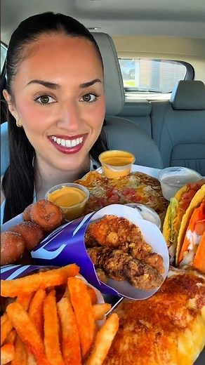 🤯 I Opened My Taco Bell Order... Then I Saw THIS! 🌯🍗 | ASMR Mukbang #tacobell #mukbang #asmr #shorts