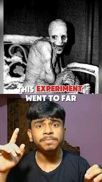 The Scariest Experiment ever recorded 💀