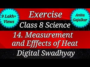 Exercise class 8 science chapter 14 measurement and effects of heat । Swadhyay measurement and