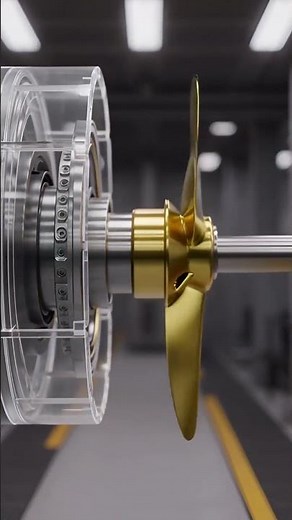 Inside a propeller shaft ; Role of thrust bearing explained