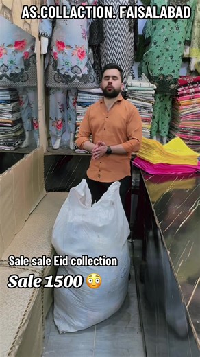 Sale sale Eid collection price just 1500 For order #03390138019 shop location Gulamabad madina chowk FAISALABAD