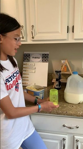 How to make a milkshake without a blender!!!